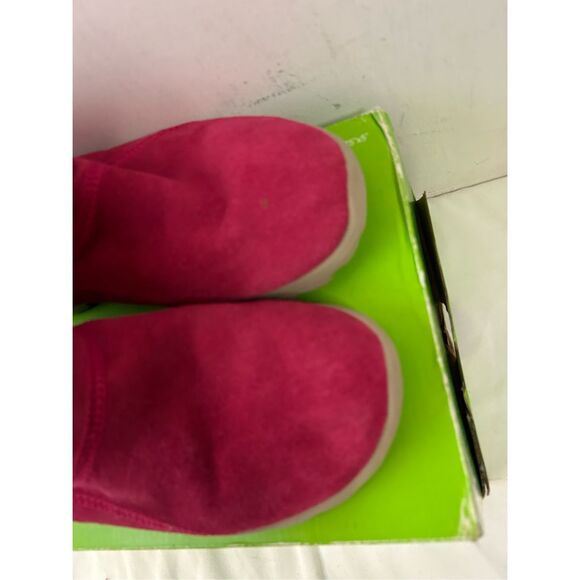 Skechers womens size 8 #13692 on the go no laces shoes red boots memory foam vst - Picture 3 of 12